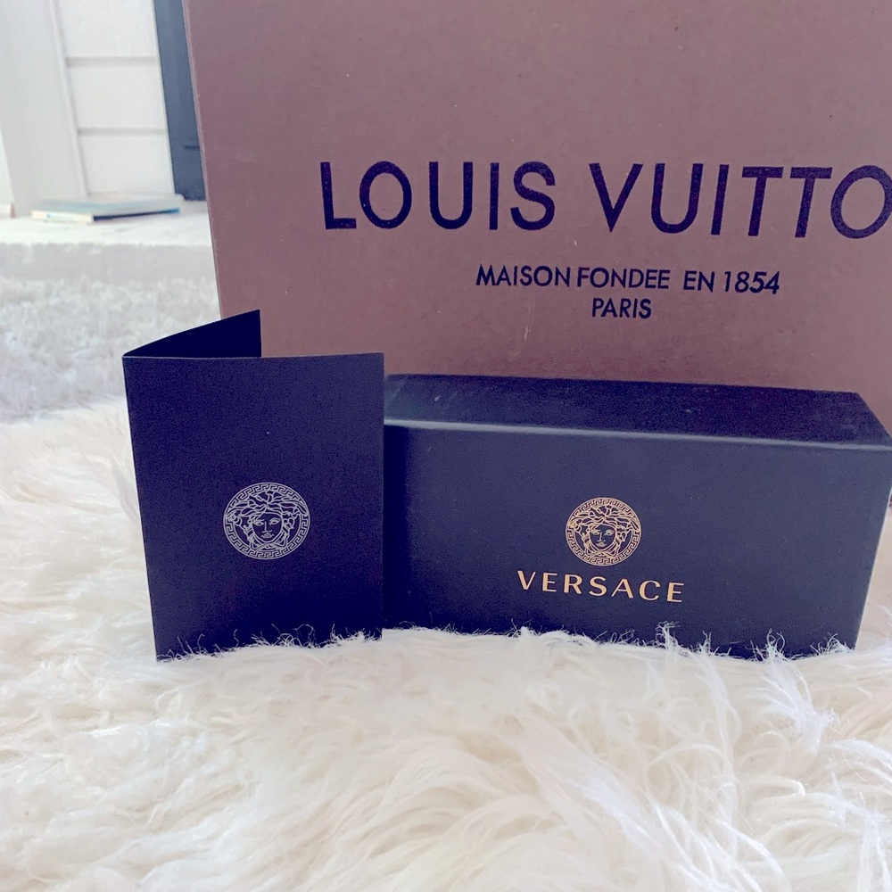 2-piece Versace box & Versace card insert! AUTHENTIC